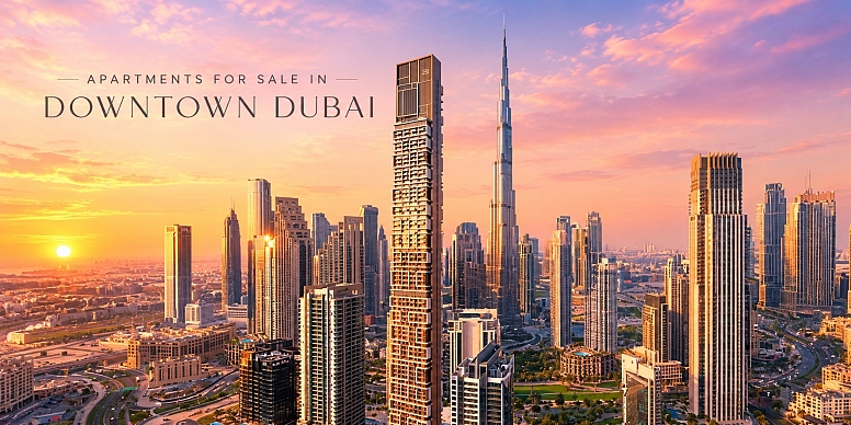 apartments for sale in downtown dubai at sunset