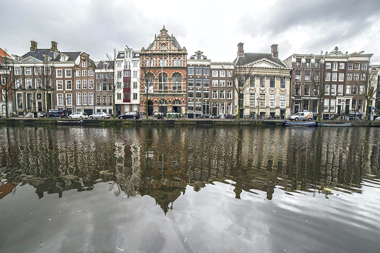Amsterdam's Dancing Houses