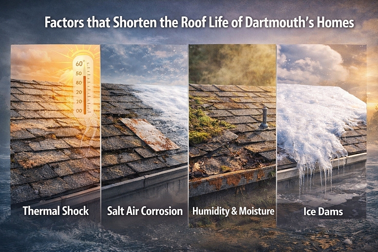 factors affecting roof lifespan