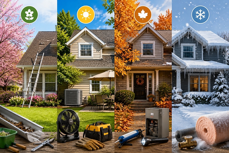 four seasons of home maintenance