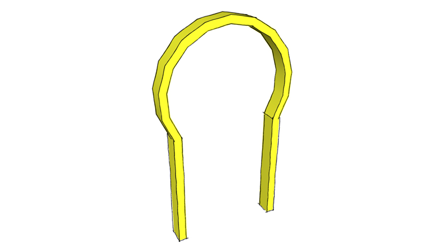 horseshoe arch
