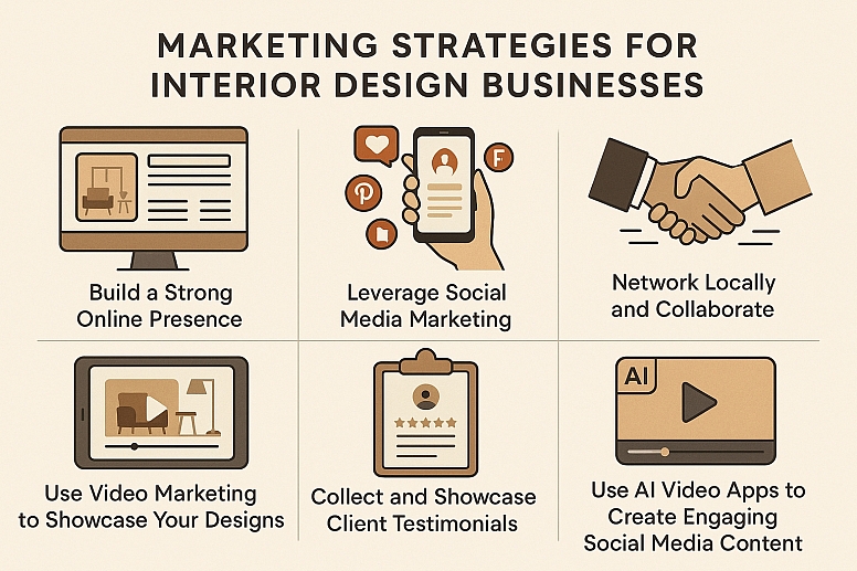 marketing strategies for interior designers