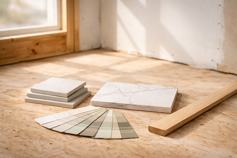 neutral tones and renovation samples