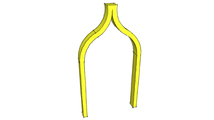 ogee three centered arch