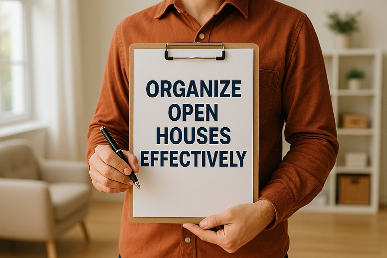 organising open houses efficiently