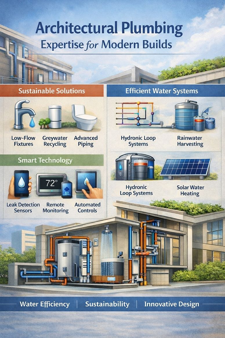 plumbing expertise for modern builds