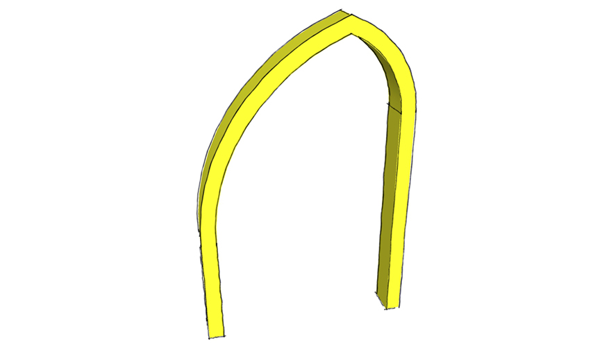 rampant arch