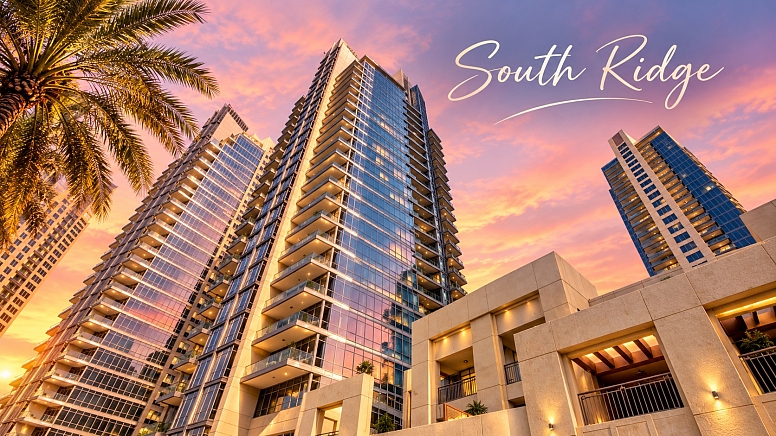 south ridge sunset skyline