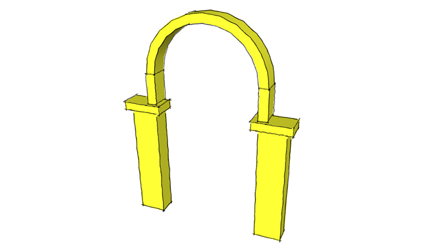 stilted arch