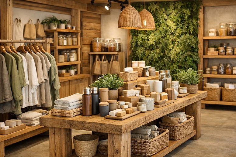 sustainable retail store interior design