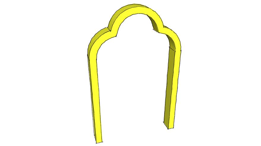 trefoil arch
