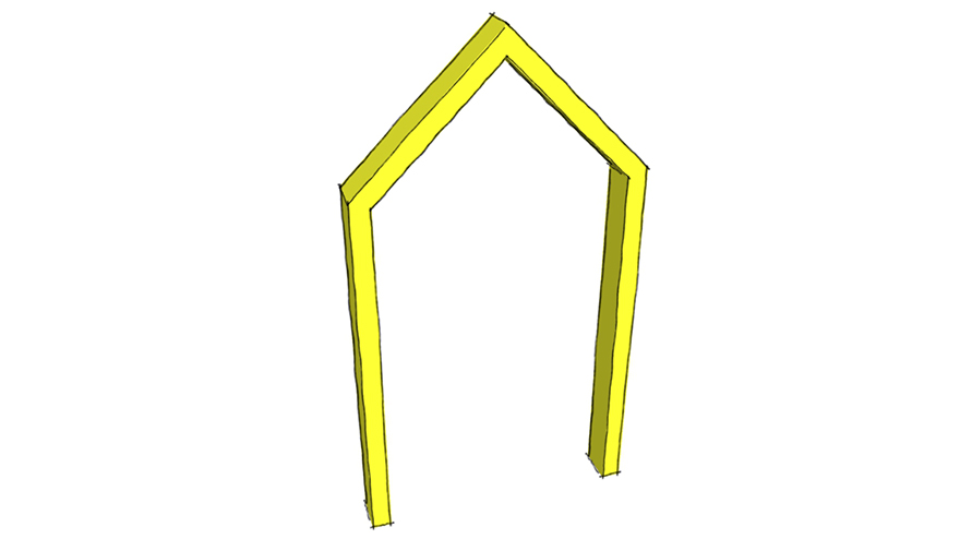 triangular arch