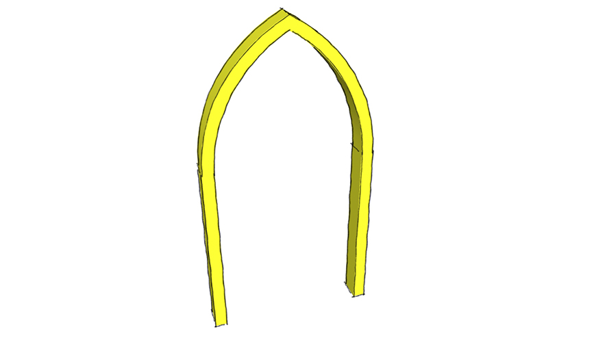 two centered arch