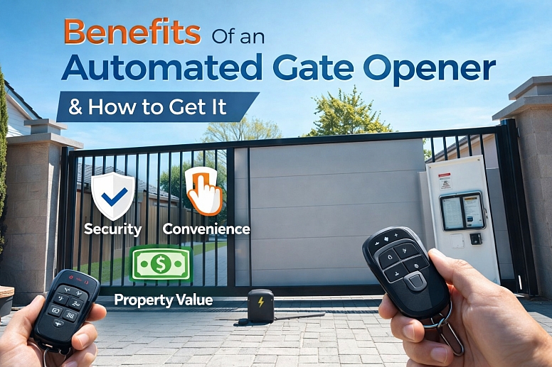 Benefits Of An Automated Gate Opener How To Get It Benefits Of An Automated Gate Opener How To Get It