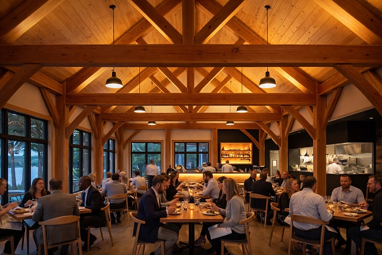 Best Timber Frame Restaurant Designers Architect Firms