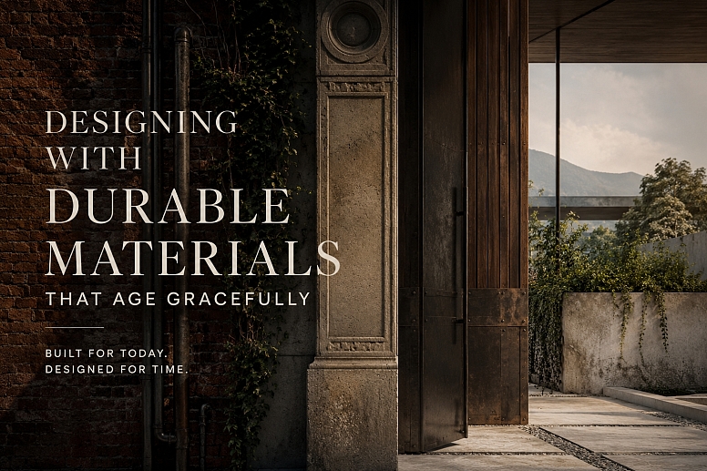 Designing With Durable Materials That Age Gracefully Designing With Durable Materials That Age Gracefully