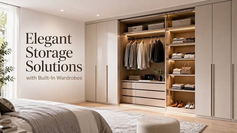 Elegant Storage Solutions With Built In Wardrobes