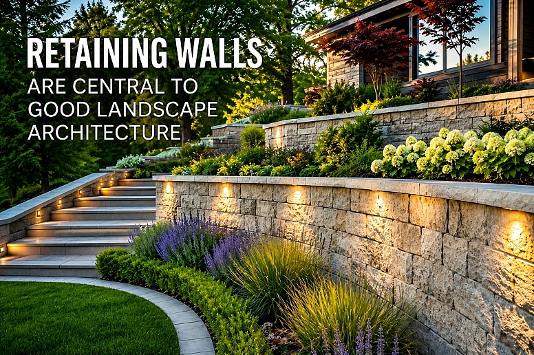 Hardscaping Retaining Walls Landscape Architecture
