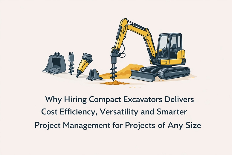 Hiring Compact Excavators