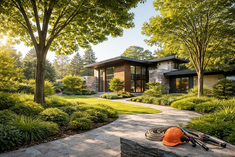 Role Of Professional Tree Care In Modern Residential Design