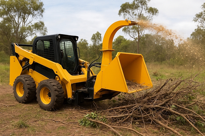 Skid Steer Wood Chippers Smart Land Management In Australia Skid Steer Wood Chippers Smart Land Management In Australia