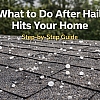 What to Do After Hail Hits Your Home