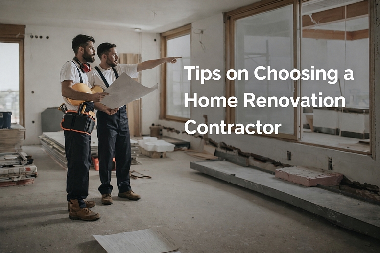 Tips On Choosing A Home Renovation Contractor