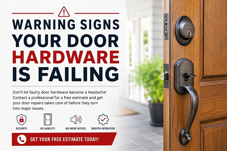 Warning Signs Your Door Hardware Is Failing