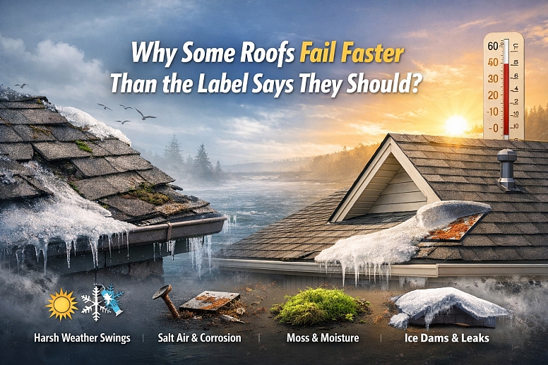Why Some Roofs Fail Faster Than The Label Says They Should