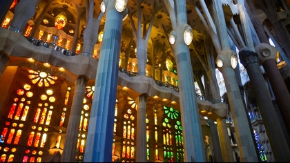 Splendid Buildings of a Spanish Architect Antoni Gaudi i Cornet