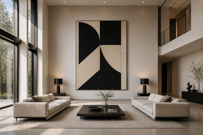 Why Bold Visuals Work In Clean Interior Layouts